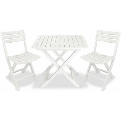 Inny producent Emaga Zestaw Stołowy Z 2 Krzesłami Ipae Progarden Camping Set Polipropylen Inny producent Emaga Zestaw Stołowy Z 2 Krzesłami Ipae Progarden Camping Set Polipropylen