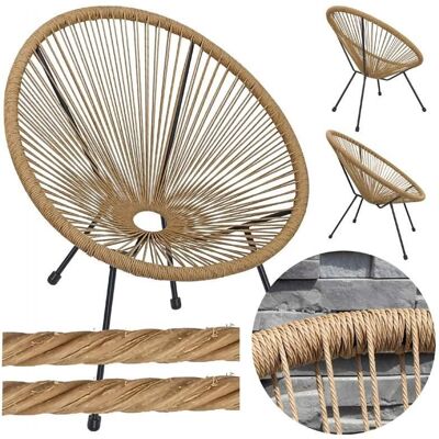 Domarex Fotel Ogrodowy Acapulco Premium Natural Krzesło Na Ogród Balkon Taras Xxl Domarex Fotel Ogrodowy Acapulco Premium Natural Krzesło Na Ogród Balkon Taras Xxl