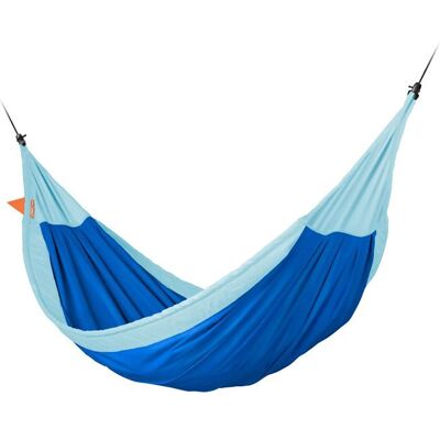 Hamak dwuosobowy dla dzieci LA SIESTA Moki, niebieski, 350x160 cm Hamak dwuosobowy dla dzieci LA SIESTA Moki, niebieski, 350x160 cm