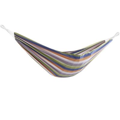Hamak Dwuosobowy Vivere Brazilian Braz2, Pomarańczowo-Niebieski Hamak Dwuosobowy Vivere Brazilian Braz2, Pomarańczowo-Niebieski