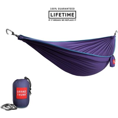 Hamak Grand Trunk Trunk Tech Single - Aqua/violet Hamak Grand Trunk Trunk Tech Single - Aqua/violet