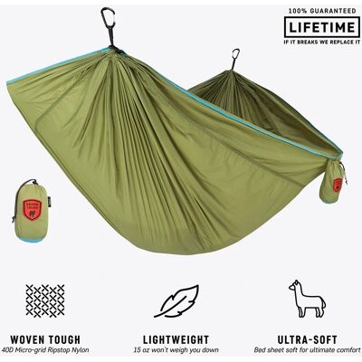 Hamak Grand Trunk Trunktech Double Green Hamak Grand Trunk Trunktech Double Green