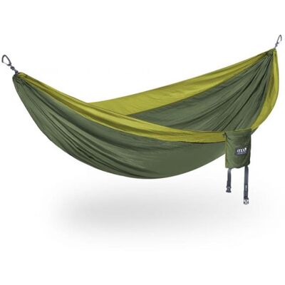 Eagles Nest Outfitters Hamak turystyczny ENO DoubleNest Olive/ Melon Eagles Nest Outfitters Hamak turystyczny ENO DoubleNest Olive/ Melon