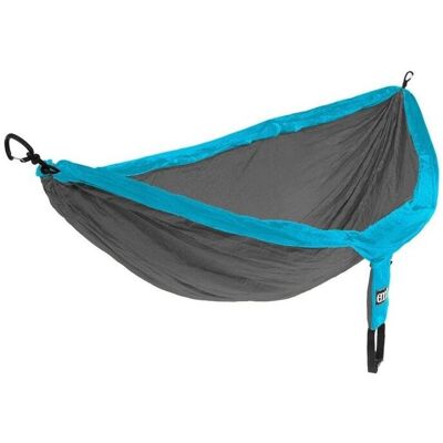 Eagles Nest Outfitters Hamak wyprawowy ENO DoubleNest, teal/charcoal Eagles Nest Outfitters Hamak wyprawowy ENO DoubleNest, teal/charcoal