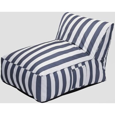 HOMLA Leżanka MARIS w biało niebieskie paski 72x102x65 cm HOMLA Leżanka MARIS w biało niebieskie paski 72x102x65 cm