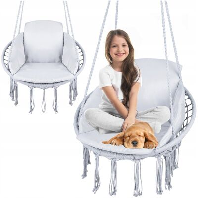 Carruzzo Huśtawka Fotel Bujak Hamak Ogrodowy Deluxe Modern + Poduszka Carruzzo Huśtawka Fotel Bujak Hamak Ogrodowy Deluxe Modern + Poduszka