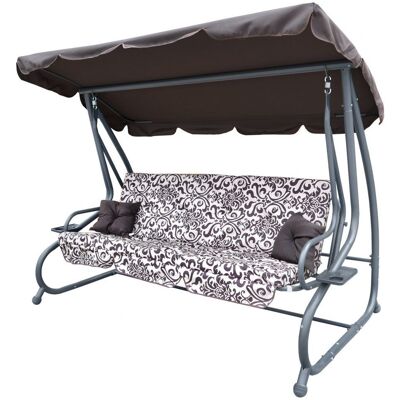 HUŚTAWKA OGRODOWA 8011 NOWY MODEL 2w1 Leżanka 3-4 osobowa 214cm x 168 cm x 114 cm HUŚTAWKA RAMIZ HUŚTAWKA OGRODOWA 8011 NOWY MODEL 2w1 Leżanka 3-4 osobowa 214cm x 168 cm x 114 cm HUŚTAWKA RAMIZ