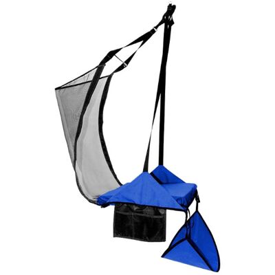Crua Outdoor Krzesło 1 osobowe z hamakiem na nogi, niebieski Crua HoverChair Xtend Crua Outdoor Krzesło 1 osobowe z hamakiem na nogi, niebieski Crua HoverChair Xtend