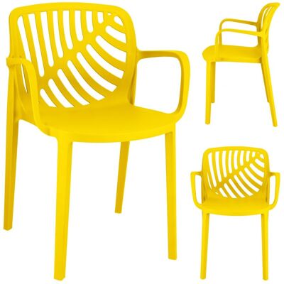 JUMI Krzesło ogrodowe TEREV plastikowe na TARAS balkon MOCNE do ogród OCHRONA UV JUMI Krzesło ogrodowe TEREV plastikowe na TARAS balkon MOCNE do ogród OCHRONA UV