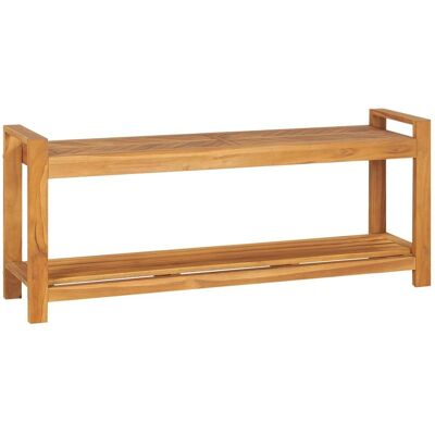 vidaXL Ławka, 120 cm, lite drewno tekowe vidaXL Ławka, 120 cm, lite drewno tekowe
