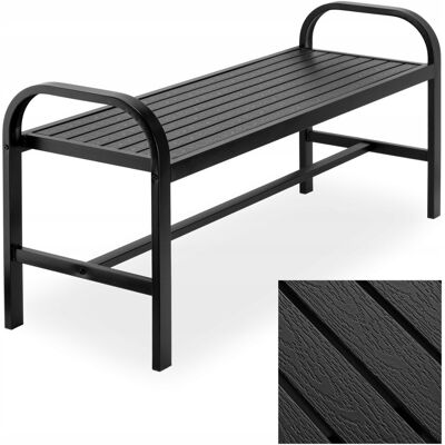 Ogrodovia Ławka Ogrodowa Na Taras Balkon Ławeczka Do Ogrodu Parkowa Metal Mocna 124cm Ogrodovia Ławka Ogrodowa Na Taras Balkon Ławeczka Do Ogrodu Parkowa Metal Mocna 124cm