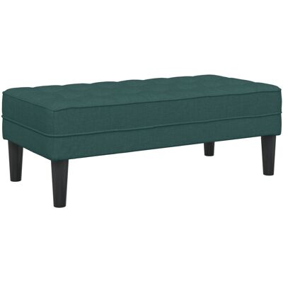 ławka vidaXL ciemnozielona 113x57x39 cm tkanina ławka vidaXL ciemnozielona 113x57x39 cm tkanina