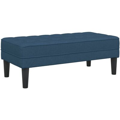 ławka vidaXL Niebieska 113x57x39 cm Tkanina ławka vidaXL Niebieska 113x57x39 cm Tkanina