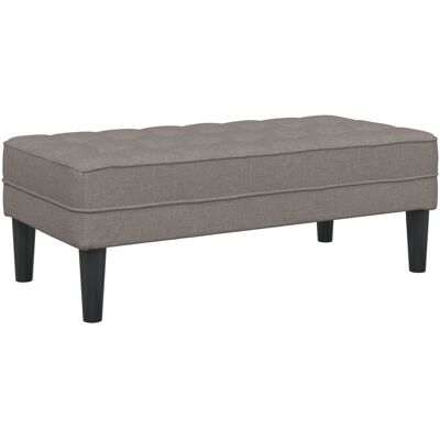 ławka vidaXL Taupe 113x57x39 cm Tkany ławka vidaXL Taupe 113x57x39 cm Tkany
