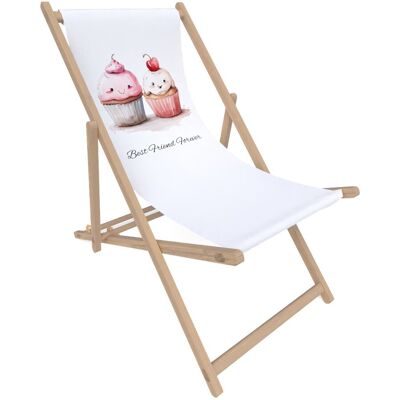 DECORDRUK Leżak dla przyjaciela wzór BFF02 babeczki DECORDRUK Leżak dla przyjaciela wzór BFF02 babeczki