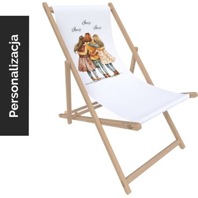 DECORDRUK Leżak dla przyjaciela wzór BFF08 trzy przyjaciółki 05 DECORDRUK Leżak dla przyjaciela wzór BFF08 trzy przyjaciółki 05