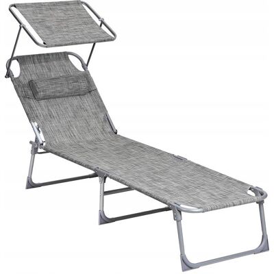songmics Leżak do opalania składany duży 71 x 200 x 38 cm do 150 kg z zagłówkiem songmics Leżak do opalania składany duży 71 x 200 x 38 cm do 150 kg z zagłówkiem