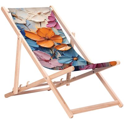 San-Drew Leżak drewniany kwiaty 3D San-Drew Leżak drewniany kwiaty 3D
