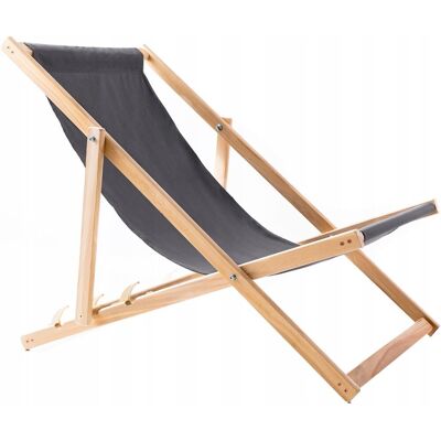 WOODOK LEŻAK DREWNIANY LEŻAKI PLAŻOWE DREWNIANE PLAŻOWE WYGODNE SZARY WOODOK LEŻAK DREWNIANY LEŻAKI PLAŻOWE DREWNIANE PLAŻOWE WYGODNE SZARY