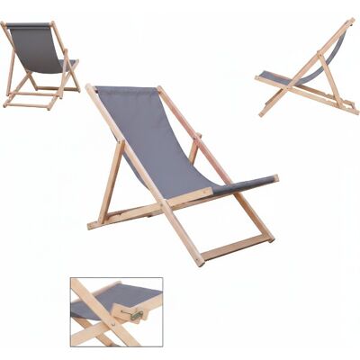 Inny producent Leżak drewniany plażowy składany ogrodowy nadmorski Inny producent Leżak drewniany plażowy składany ogrodowy nadmorski