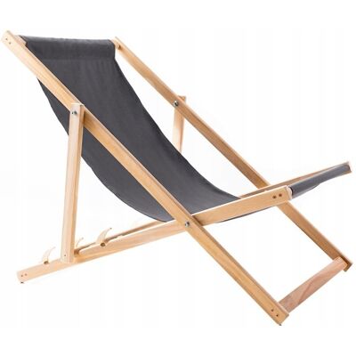 WOODOK Leżak drewniany plażowy składany - wygodne leżaki ogrodowe od producenta WOODOK Leżak drewniany plażowy składany - wygodne leżaki ogrodowe od producenta
