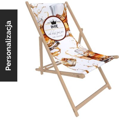DECORDRUK Leżak emeryta wzór EM01 whiskey DECORDRUK Leżak emeryta wzór EM01 whiskey