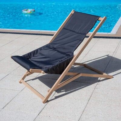 Dajar Leżak ogrodowy drewniany grafit Premium PATIO Dajar Leżak ogrodowy drewniany grafit Premium PATIO