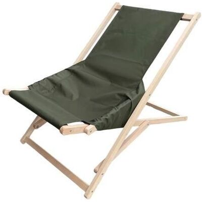 Dajar Leżak ogrodowy drewniany Komfort khaki PATIO Dajar Leżak ogrodowy drewniany Komfort khaki PATIO