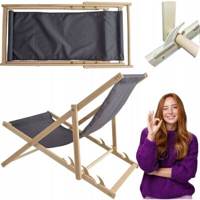 nieznany producent LEŻAK OGRODOWY PLAŻOWY NA BALKON TARAS DREWNIANY ROZSKŁADANY WYGODNY LEŻAKI nieznany producent LEŻAK OGRODOWY PLAŻOWY NA BALKON TARAS DREWNIANY ROZSKŁADANY WYGODNY LEŻAKI