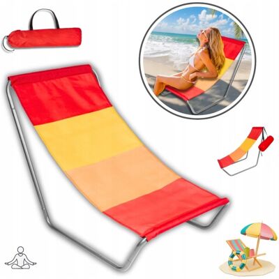 Inny producent LEŻAK SKŁADANY NA PLAŻĘ - TURYSTYCZNY LEKKI WYGODNY OGRÓD CAMPING DZIAŁKA Inny producent LEŻAK SKŁADANY NA PLAŻĘ - TURYSTYCZNY LEKKI WYGODNY OGRÓD CAMPING DZIAŁKA