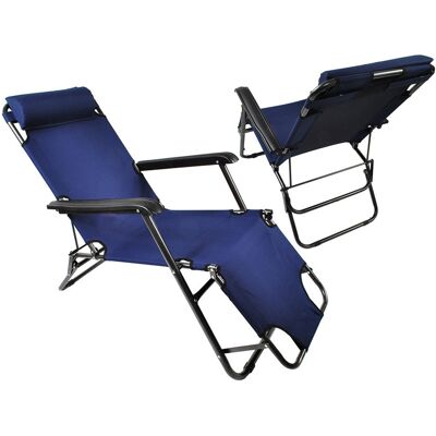 Iso Trade Leżak Składany Ogrodowy Fotel Plażowy 3 pozycje gr MALATEC Iso Trade Leżak Składany Ogrodowy Fotel Plażowy 3 pozycje gr MALATEC