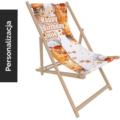 DECORDRUK Leżak urodzinowy wzór UR02 piwo DECORDRUK Leżak urodzinowy wzór UR02 piwo