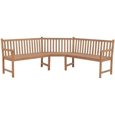 VMP Ogrodowa Ławka Narożna, 185X185X90 cm, Lite Drewno Tekowe VMP Ogrodowa Ławka Narożna, 185X185X90 cm, Lite Drewno Tekowe