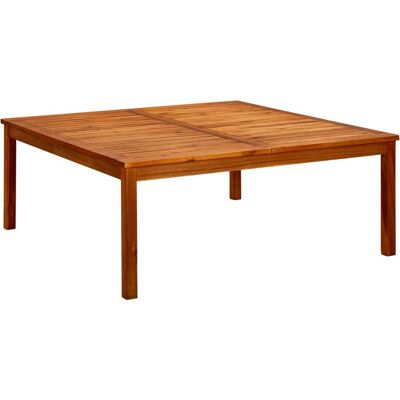 VMP Ogrodowy stolik kawowy, 110x110x45 cm, lite drewno akacjowe VMP Ogrodowy stolik kawowy, 110x110x45 cm, lite drewno akacjowe