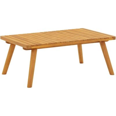 vidaXL Ogrodowy stolik kawowy, 90x55x35 cm, lite drewno akacjowe vidaXL Ogrodowy stolik kawowy, 90x55x35 cm, lite drewno akacjowe
