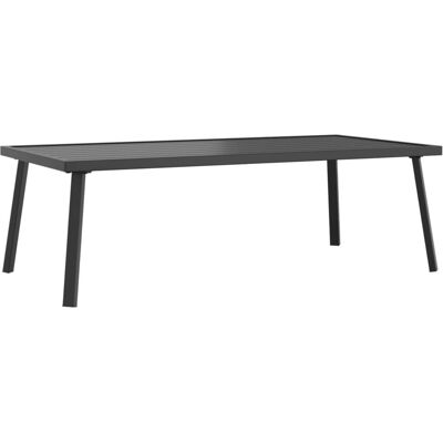 VMP Ogrodowy Stolik Kawowy, Antracytowy, 110X55X35 Cm, Stalowy VMP Ogrodowy Stolik Kawowy, Antracytowy, 110X55X35 Cm, Stalowy