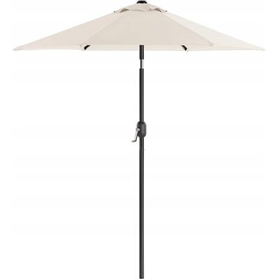 Parasol Klasyczny Songmics Beże I Brązy 200 X 230 Cm Parasol Klasyczny Songmics Beże I Brązy 200 X 230 Cm