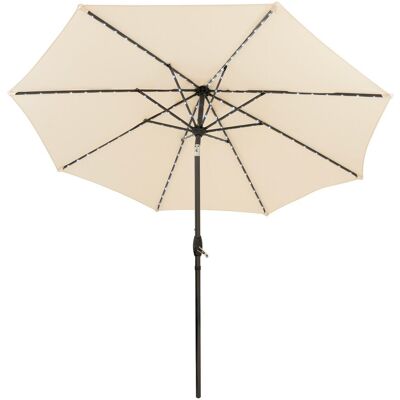 Monster Cable Parasol LED uchylny 2,7 m – kremowy Monster Cable Parasol LED uchylny 2,7 m – kremowy
