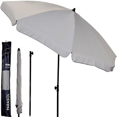 Koopman PARASOL OGRODOWY 185CM SZARY Koopman PARASOL OGRODOWY 185CM SZARY