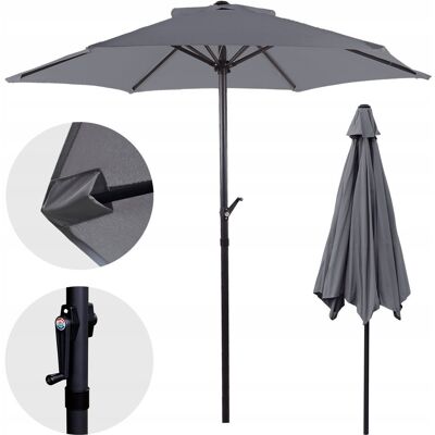 Domarex Parasol Ogrodowy 300 Cm Wodoodporny Mocny Solidny Składany Z Korbką Domarex Parasol Ogrodowy 300 Cm Wodoodporny Mocny Solidny Składany Z Korbką