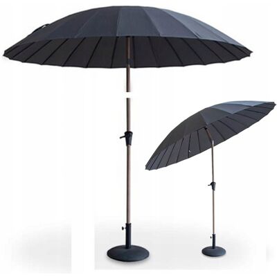 Focus Garden PARASOL OGRODOWY na taras DUŻY Składany PHUKET 280 cm Blue Focus Garden PARASOL OGRODOWY na taras DUŻY Składany PHUKET 280 cm Blue
