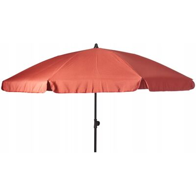 Koopman Parasol ogrodowy z aluminium i tkaniny UV czerwony 185x235cm Koopman Parasol ogrodowy z aluminium i tkaniny UV czerwony 185x235cm