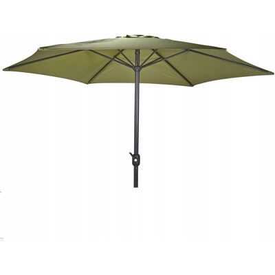 Koopman Parasol ogrodowy z aluminium i tkaniny UV zielony 300cm Koopman Parasol ogrodowy z aluminium i tkaniny UV zielony 300cm
