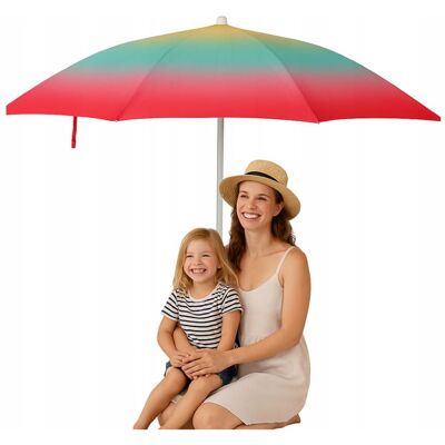 Koopman Parasol plażowy ogrodowy 180cm Kolorowa Ochrona Przed Słońcem z UV 50+ Koopman Parasol plażowy ogrodowy 180cm Kolorowa Ochrona Przed Słońcem z UV 50+