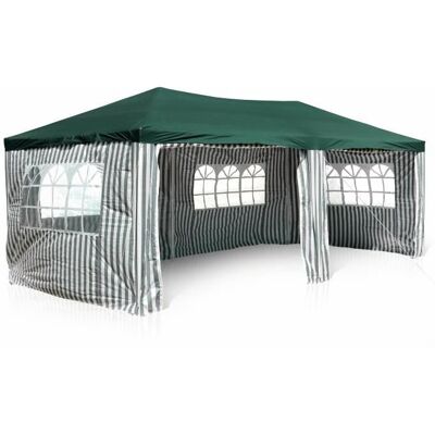 Garthen Pawilon ogrodowy 3 x 6 m zielony Garthen Pawilon ogrodowy 3 x 6 m zielony