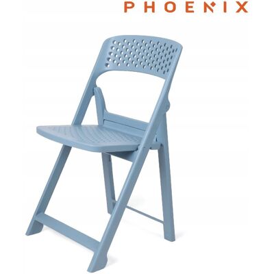 Phoenix Flap składane krzesło nowoczesny design MIAMI niebieski Phoenix Flap składane krzesło nowoczesny design MIAMI niebieski