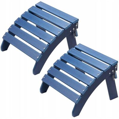 Vevor Podnóżek Adirondack Taboret Ogrodowy Składany HDPE 47,5x48x35 cm Zestaw 2 Vevor Podnóżek Adirondack Taboret Ogrodowy Składany HDPE 47,5x48x35 cm Zestaw 2