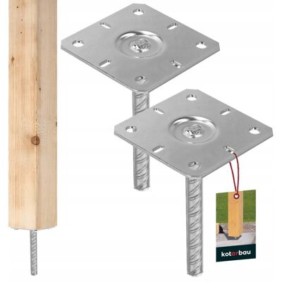 IKRA PODSTAWA KOTWA WSPORNIK SŁUPA 130x130x205 PRĘT DO WMUROWANIA STAL OCYNK IKRA PODSTAWA KOTWA WSPORNIK SŁUPA 130x130x205 PRĘT DO WMUROWANIA STAL OCYNK