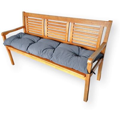 4L Textil Poduszki na meble ogrodowe, UV odporne, wodoodporne, dwustronne bez oparcia, 120x40 cm, Grafit 4L Textil Poduszki na meble ogrodowe, UV odporne, wodoodporne, dwustronne bez oparcia, 120x40 cm, Grafit