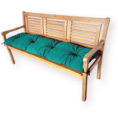 4L Textil Poduszki na meble ogrodowe, UV odporne, wodoodporne, dwustronne bez oparcia, 120x40 cm, Zielony 4L Textil Poduszki na meble ogrodowe, UV odporne, wodoodporne, dwustronne bez oparcia, 120x40 cm, Zielony